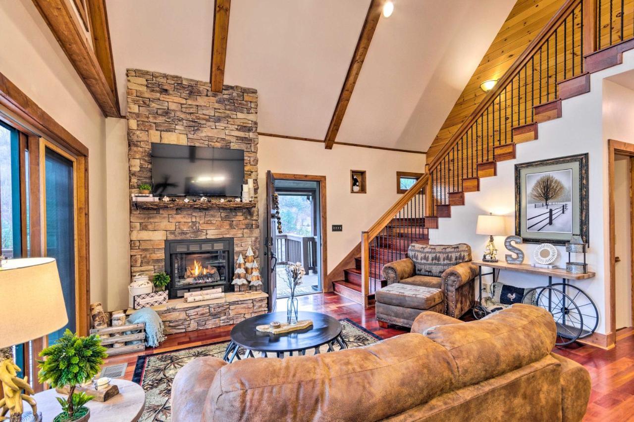 Mountain Cabin With Fire Pit, Walk To Golf And Fishing Vilas Exterior foto