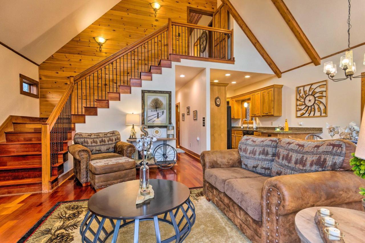 Mountain Cabin With Fire Pit, Walk To Golf And Fishing Vilas Exterior foto